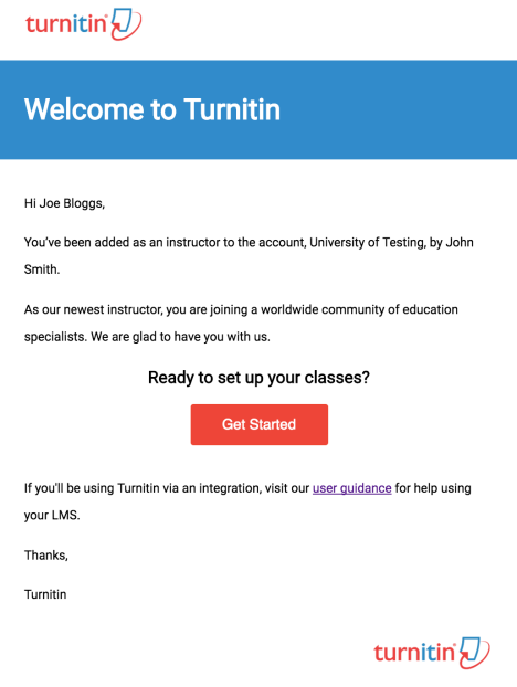 turnitin free account